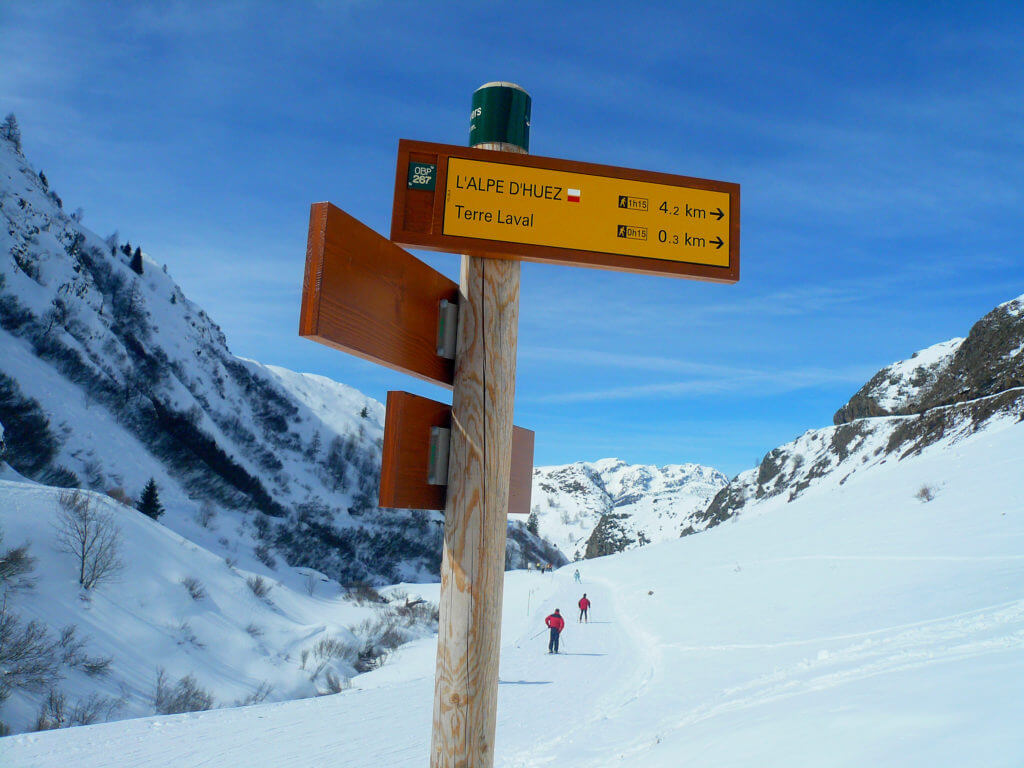 Alpe d'Huez Ski Sign