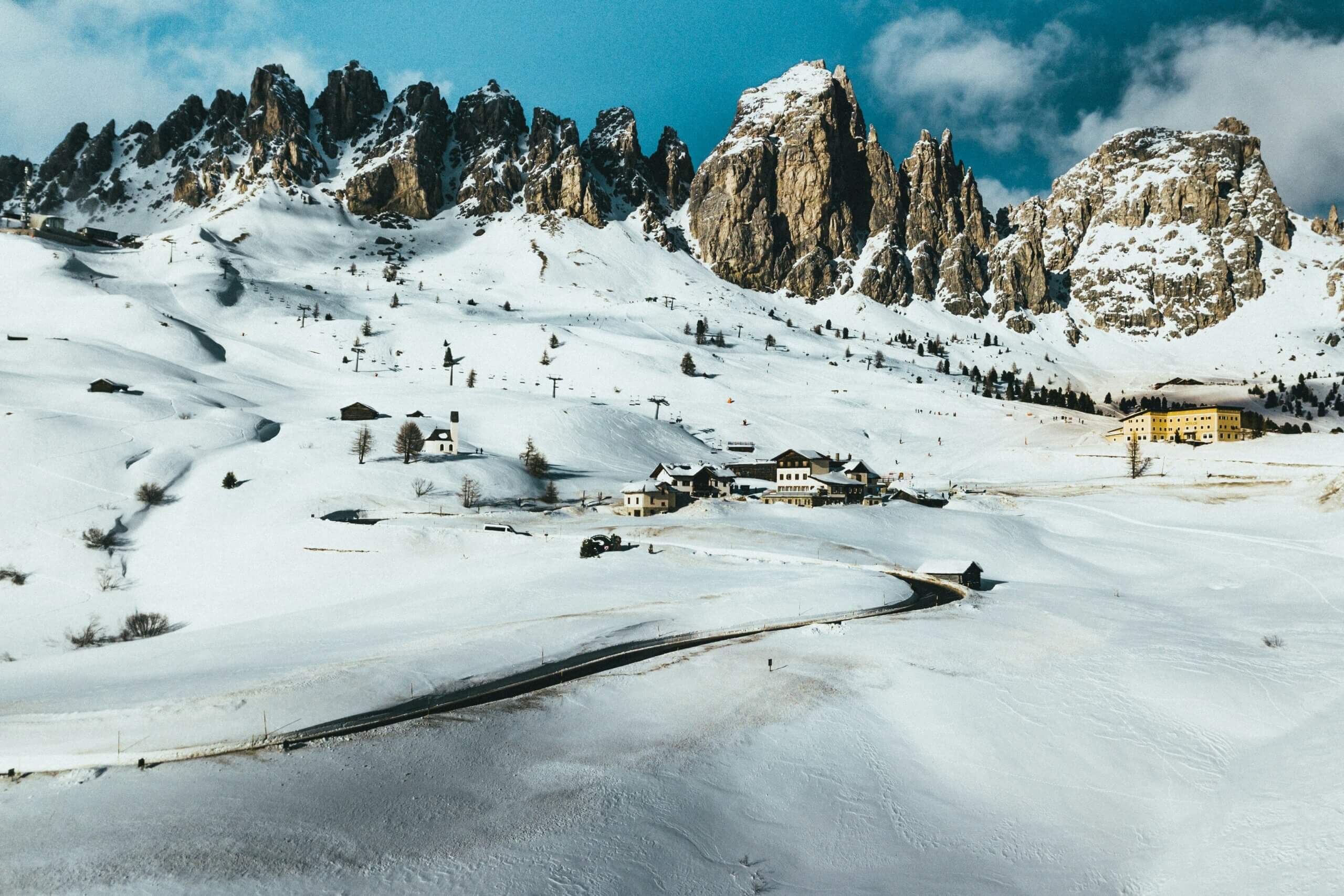 Skiing in March
