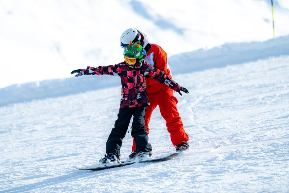 skiing